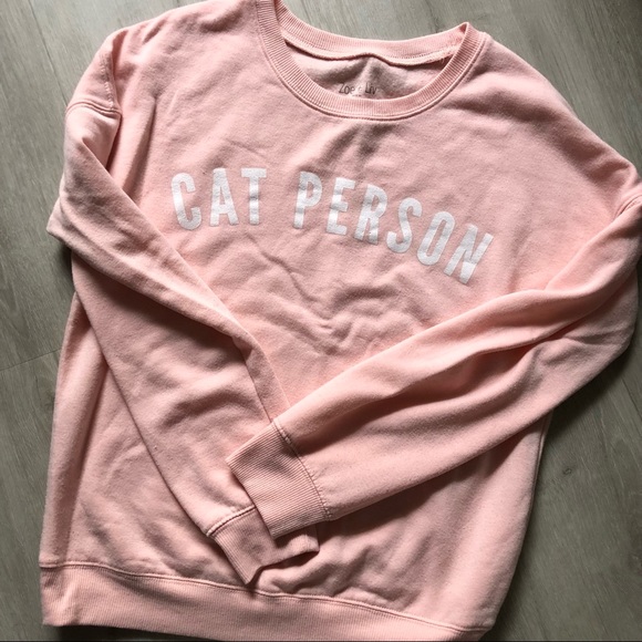 Cat Person Sweatshirt • Size XS - Picture 4 of 6